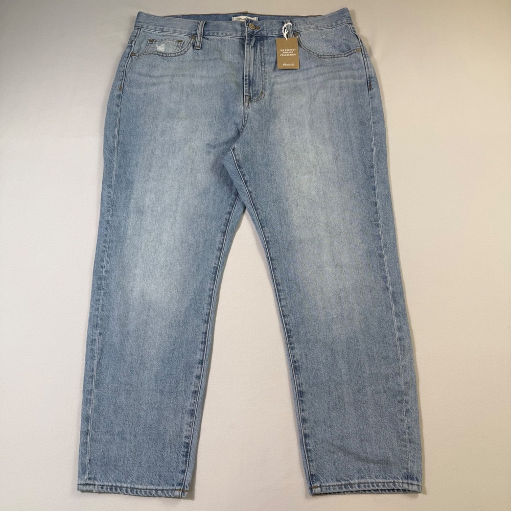 Madewell Straight-Leg Women's Jeans - Light Blue Wash